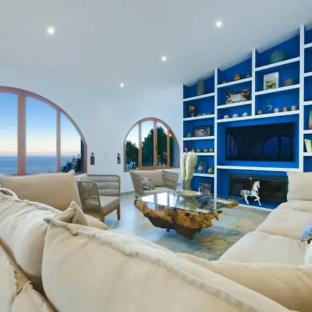 Villa Maripins Con Jacuzzi Y Vistas Unicas Al Mar Banyalbufar