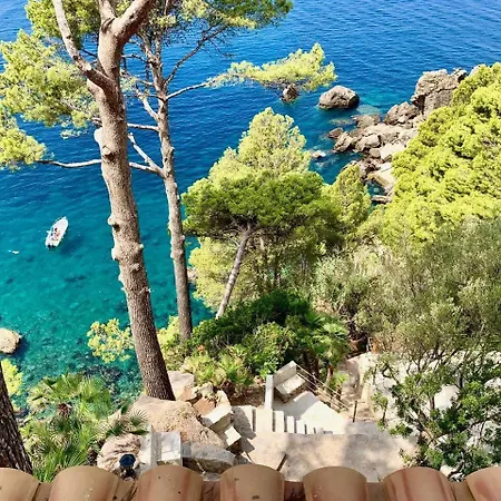 Вилла Maripins Con Jacuzzi Y Vistas Unicas Al Mar Баньяльбуфар